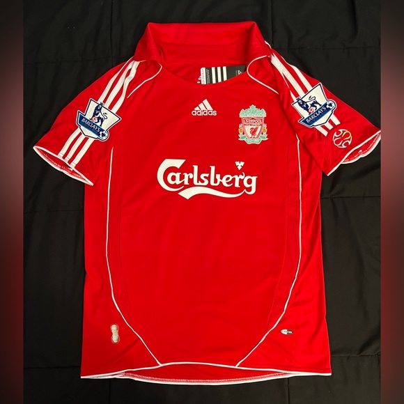 Torres #9 Retro S-L Red Home Soccer Jersey 2007 England - Picture 3 of 5